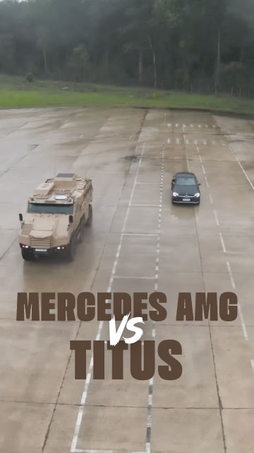 Vitesse vs Puissance : Mercedes AMG vs TITUS