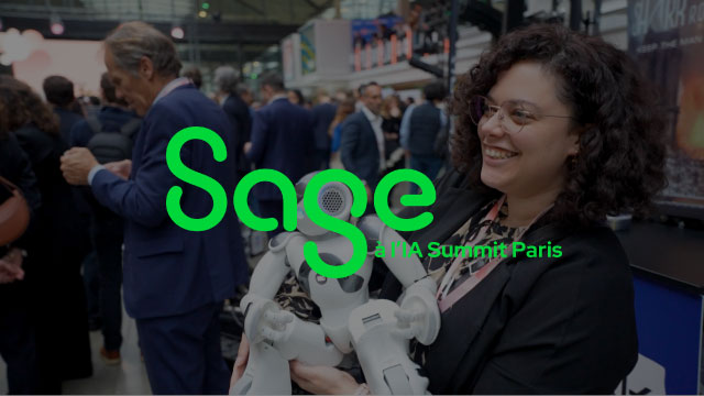 SAGE à l’IA Summit Paris : L’innovation au service des entreprises