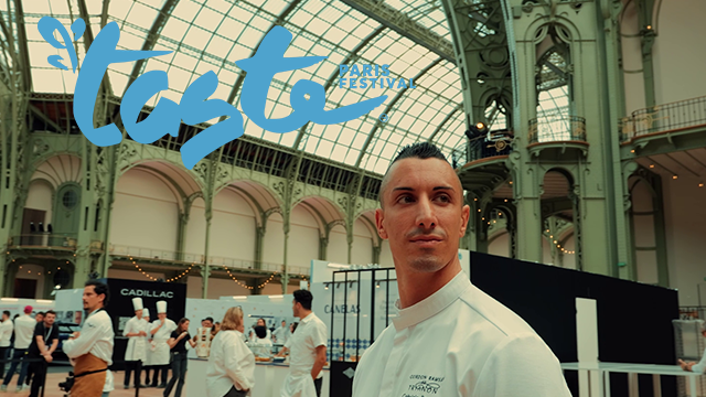 Le chef Gabriele Ravasio au Taste of Paris 2025