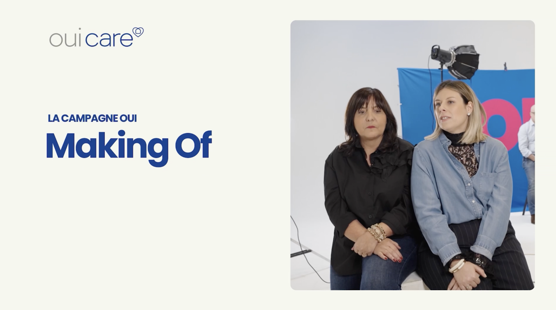 Making off – Oui Care : pub TV